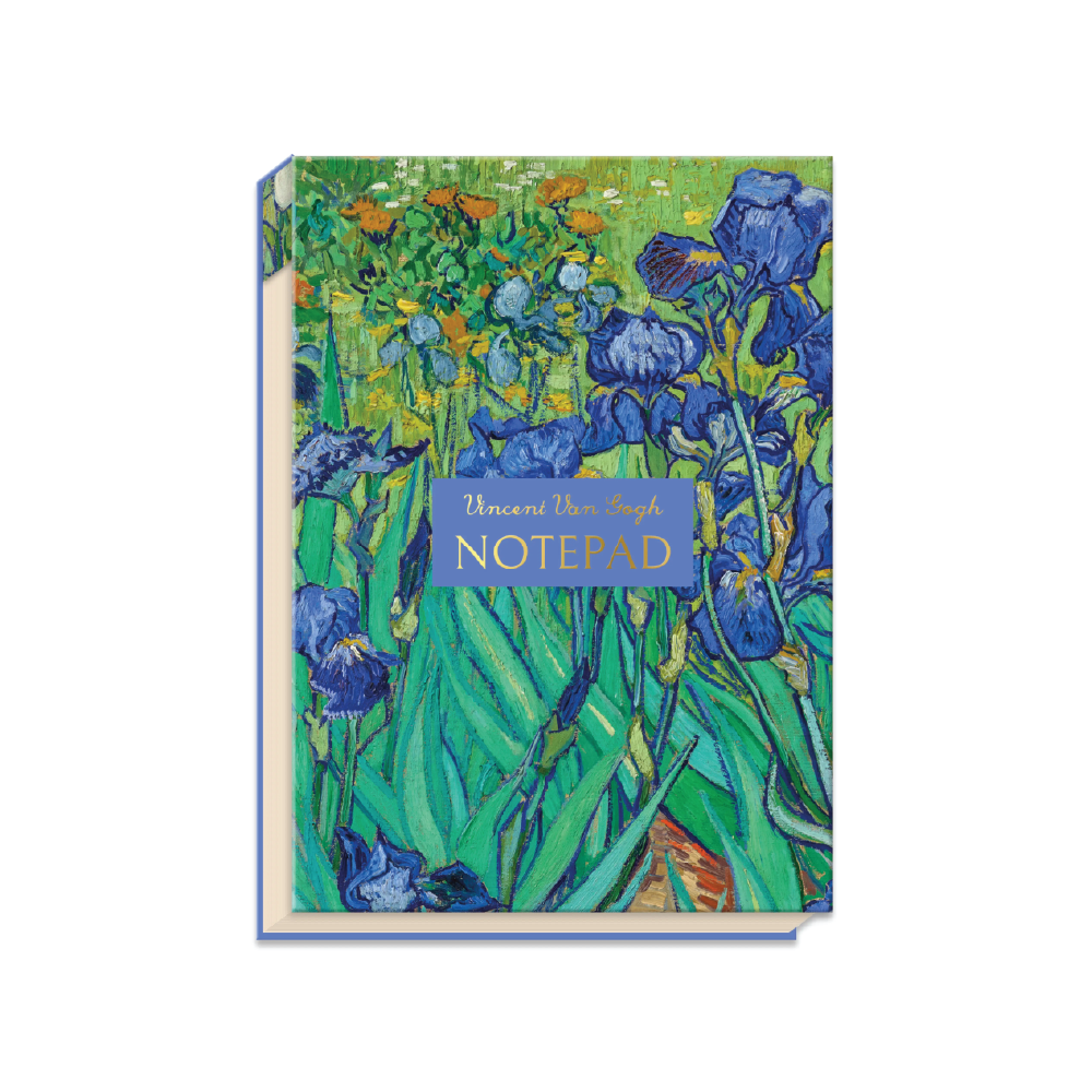 Flip Up Notepad - Van Gogh Irises