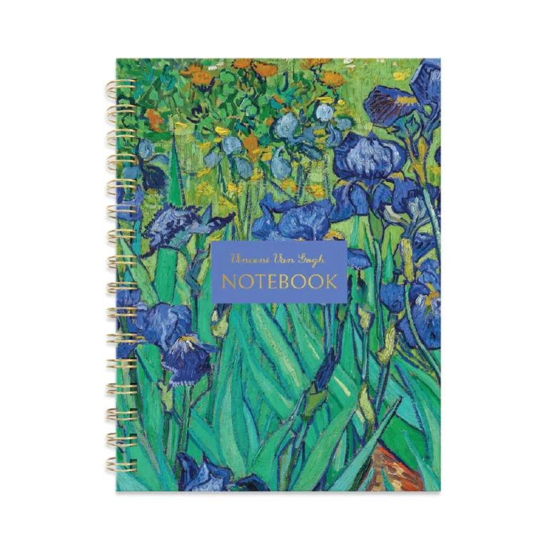 Van Gogh Irises A5 Notebook With Dividers